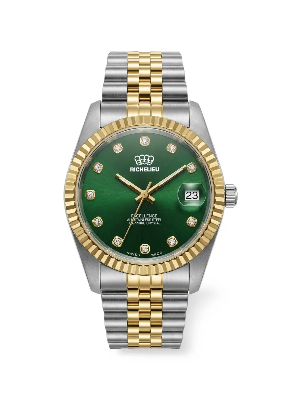 Richelieu Swiss Excellence 31mm watch - Verde