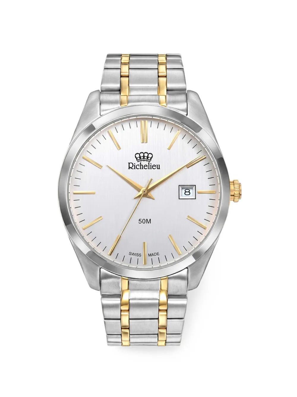 Richelieu Swiss Classic 42mm watch - Argento