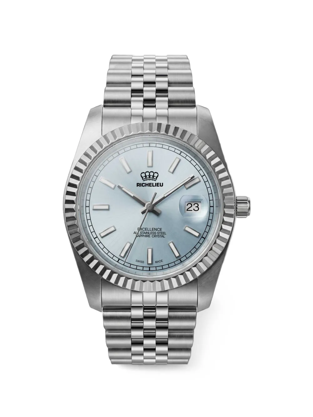Richelieu Swiss Classic 41mm watch - Blu