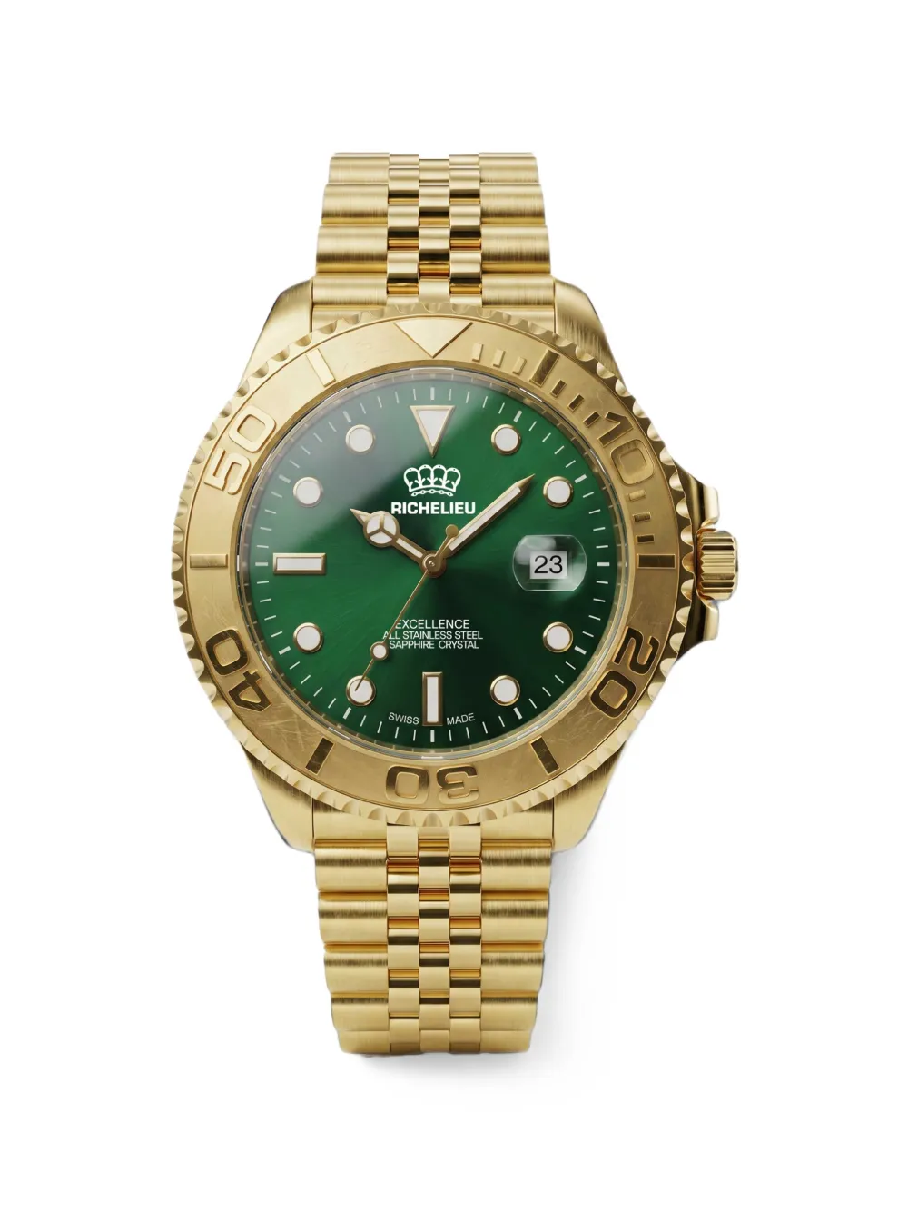 Richelieu Swiss Excellence 33mm watch - Verde