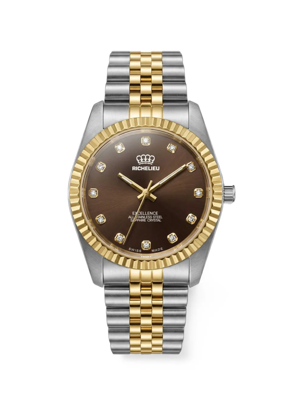 Richelieu Swiss Excellence Date 22mm watch
