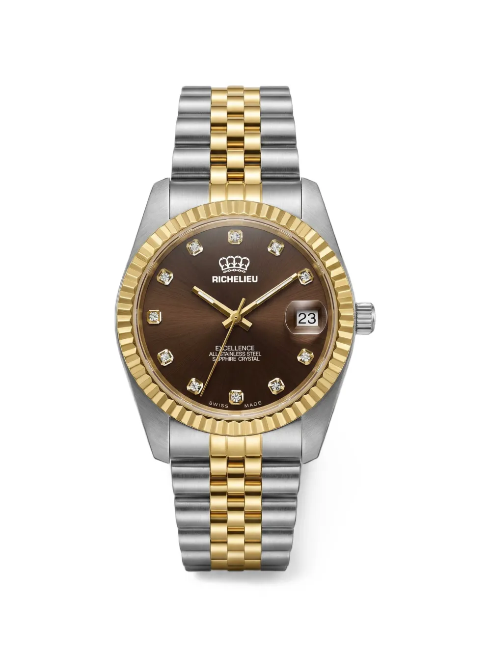Richelieu Swiss Excellence 31mm watch - Marrone
