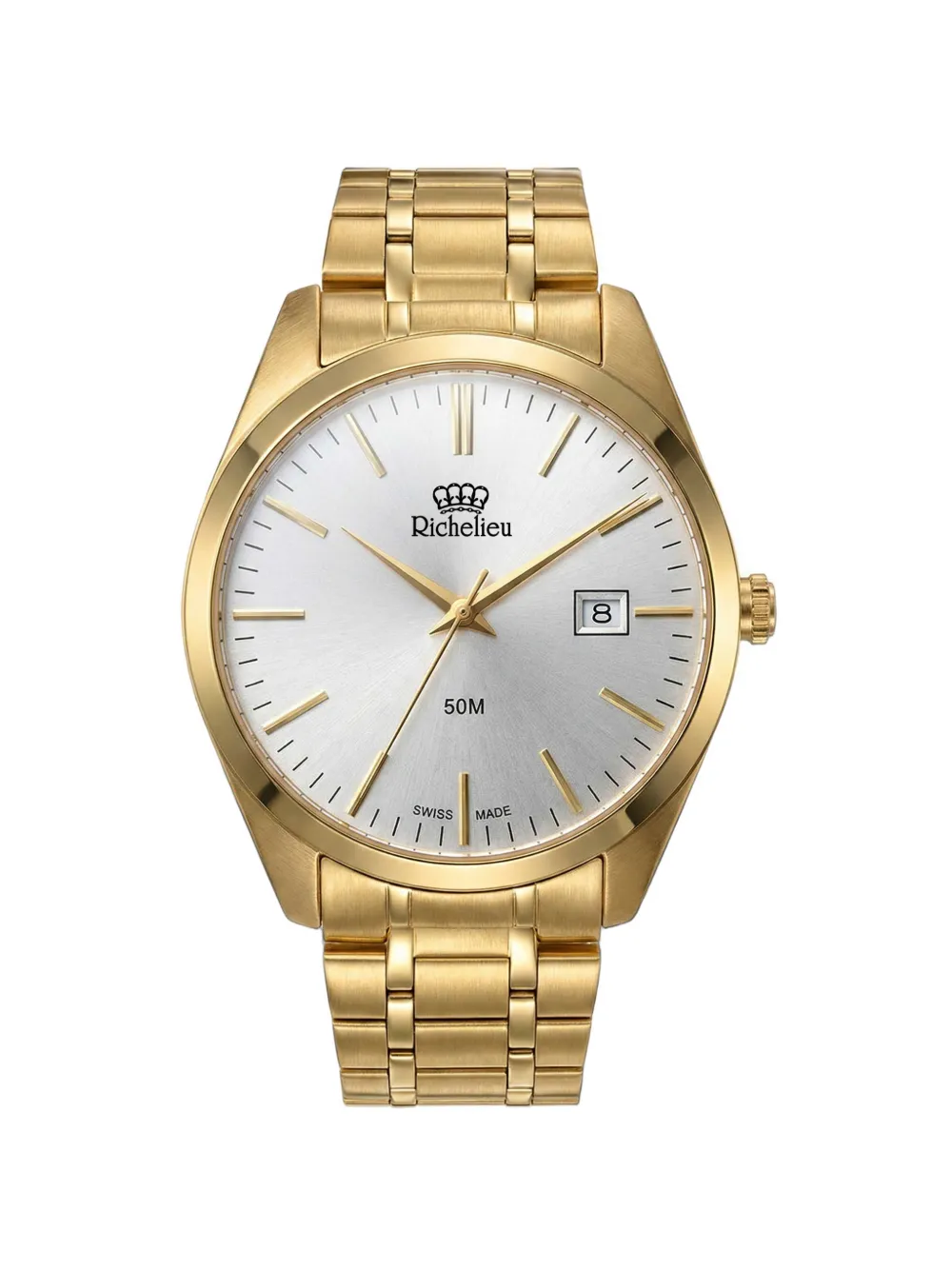 Richelieu Swiss Classic 42mm watch - Argento