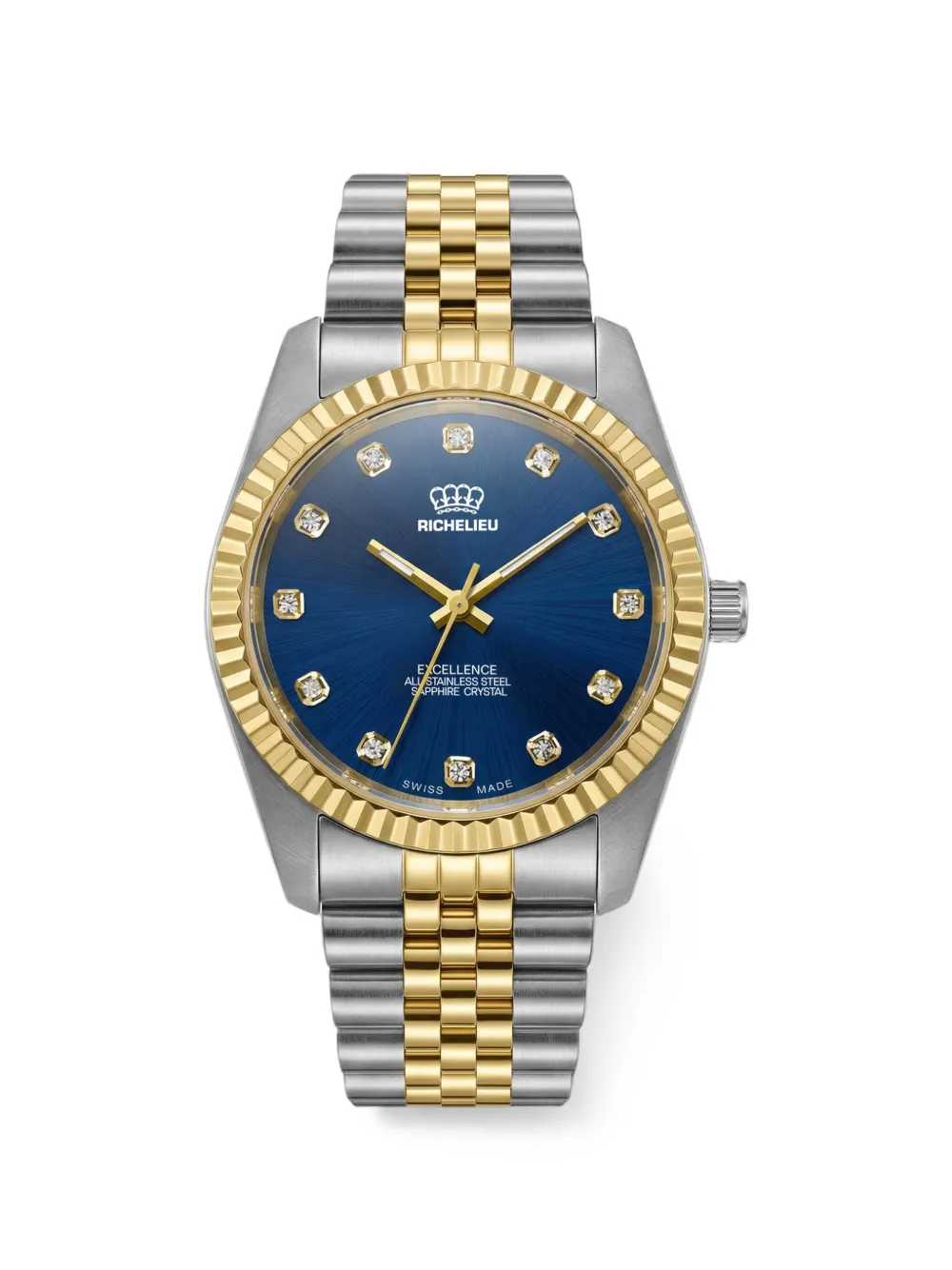 Richelieu Swiss Excellence 22mm watch - Blu