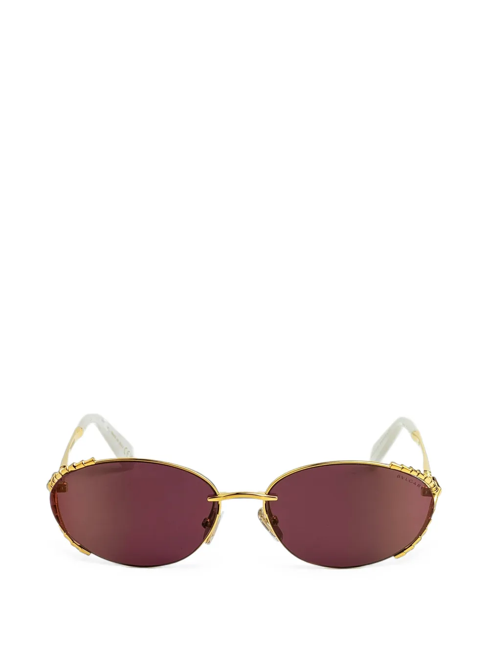 Bvlgari Serpenti oval-frame sunglasses