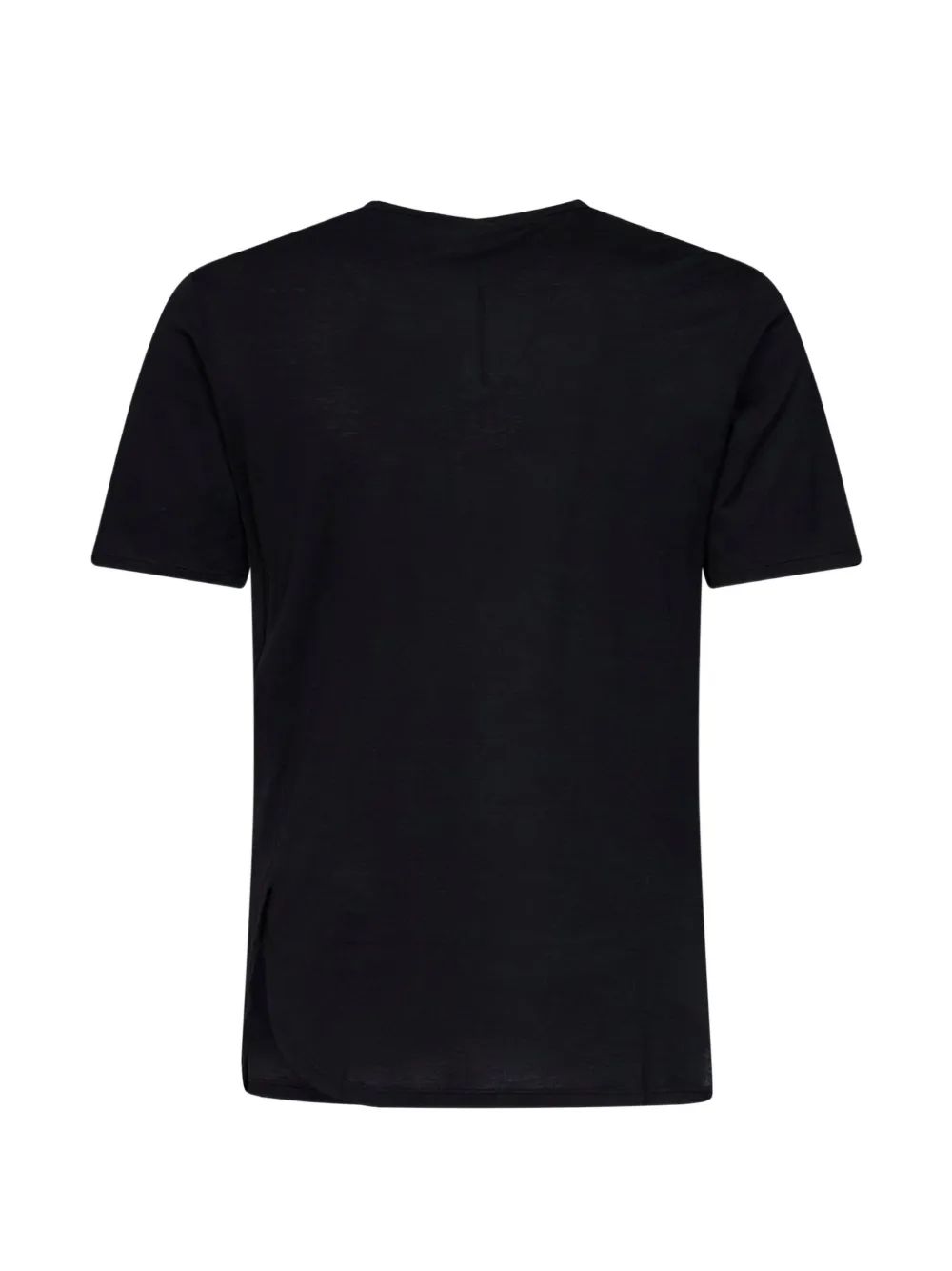 FENDI Ti Amo print side-slit T-shirt Zwart