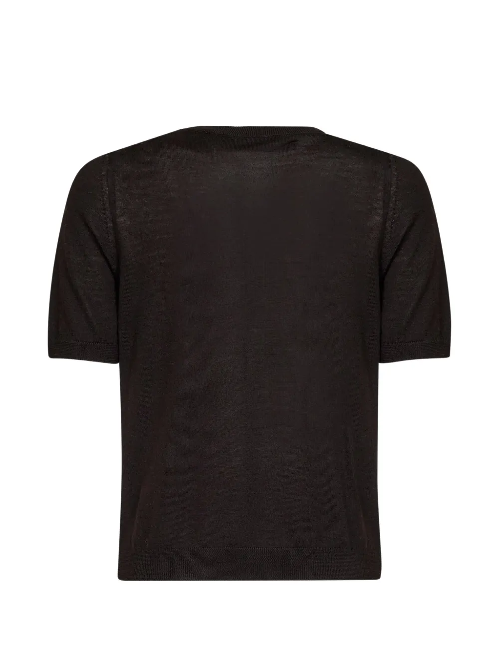 Blanca Vita T-shirt met ronde hals Bruin