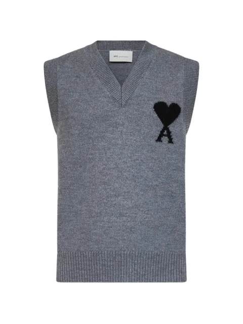 AMI Paris jersey con cuello en V