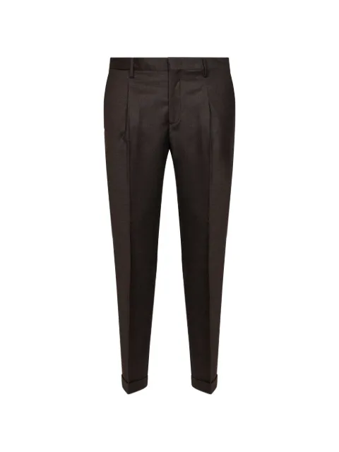 Briglia 1949 Tiberios pleated turned-up trousers