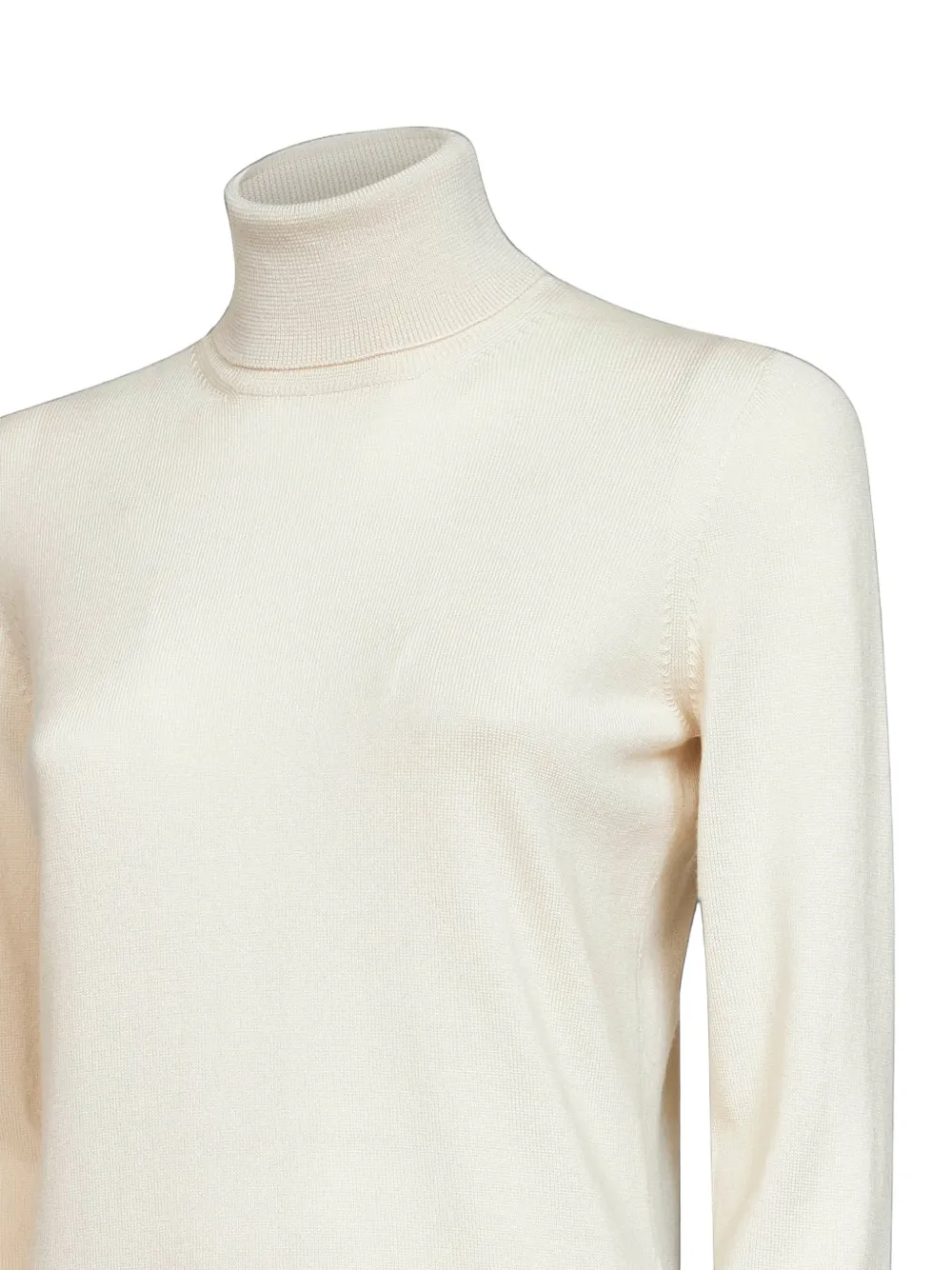 Blanca Vita Fijngebreide coltrui Beige