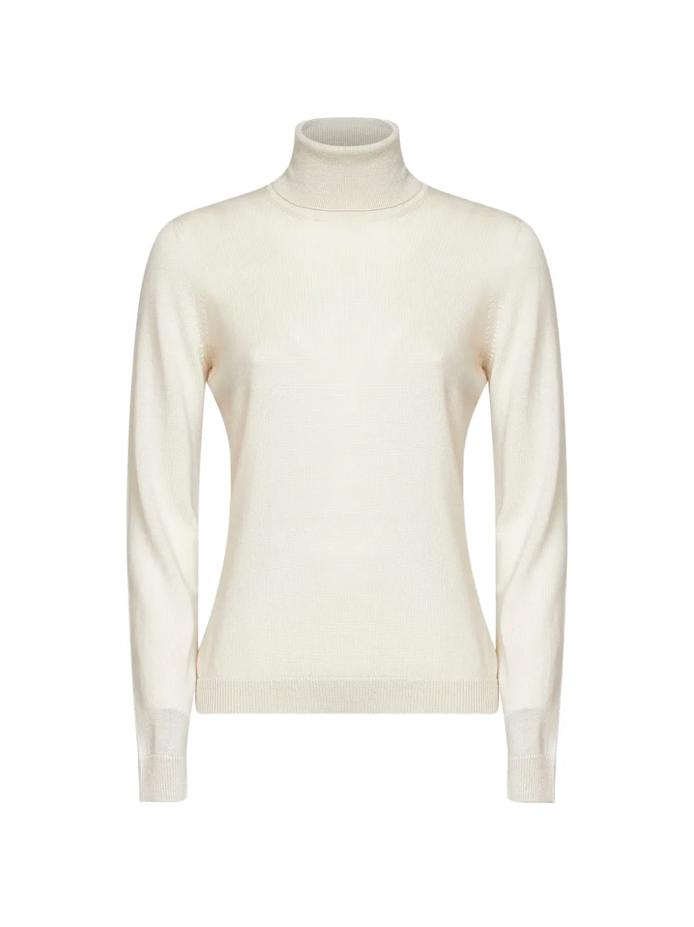 Blanca Vita turtleneck fine-knit sweater - Toni neutri