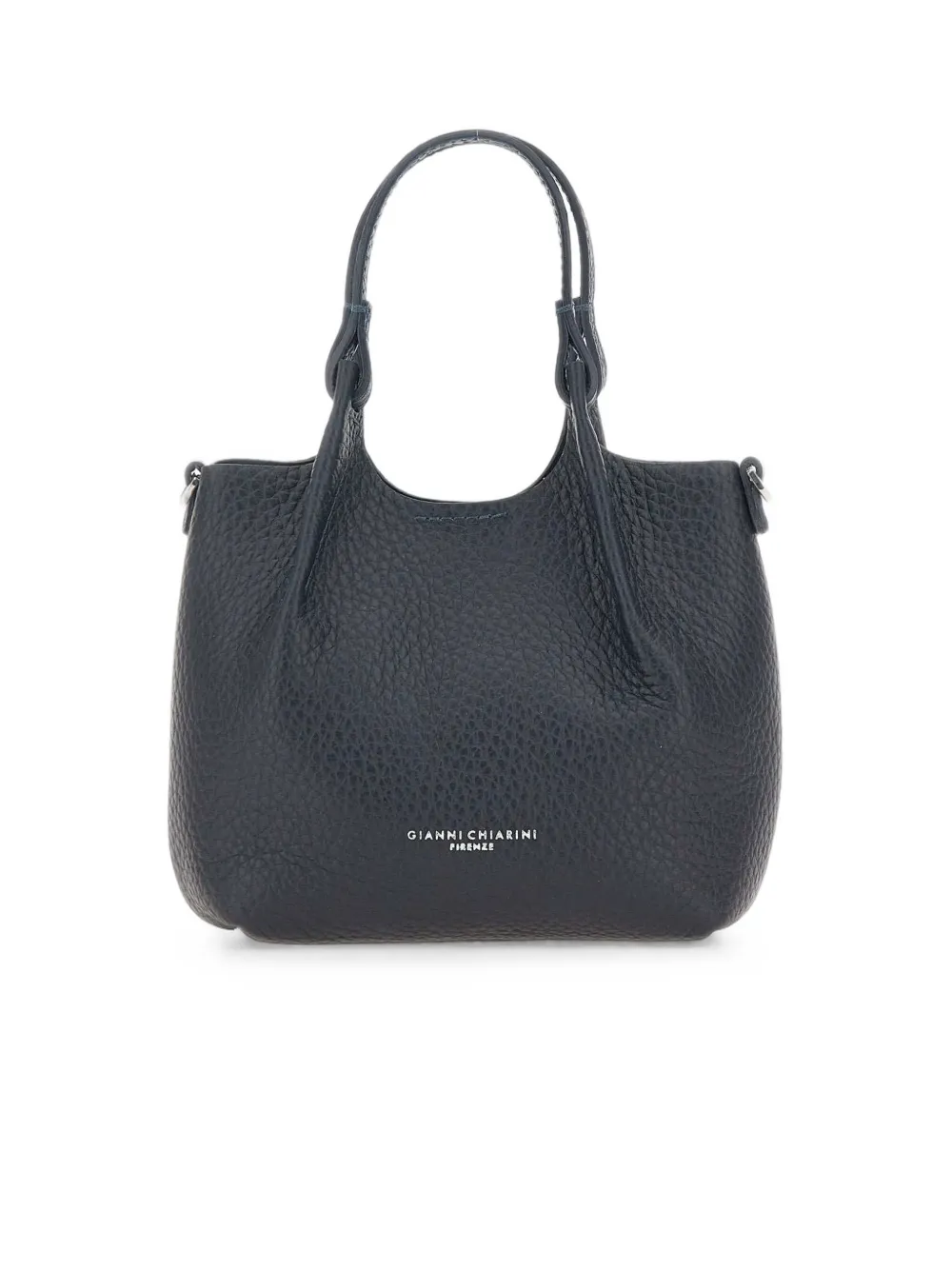 GIANNI CHIARINI Dua shopper van bewerkt leer Blauw