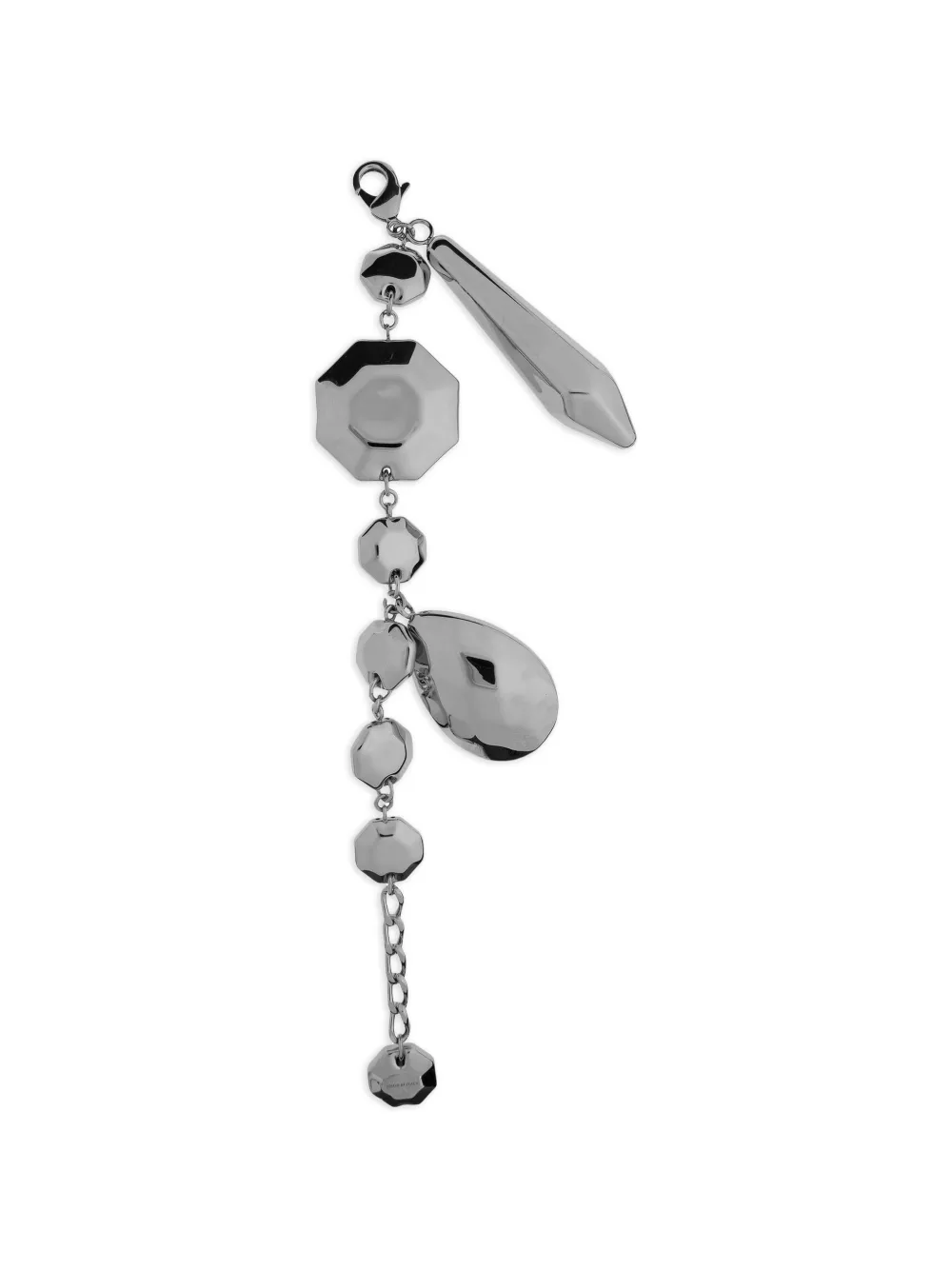 Maison Margiela geometric-charm bracelet - Argento