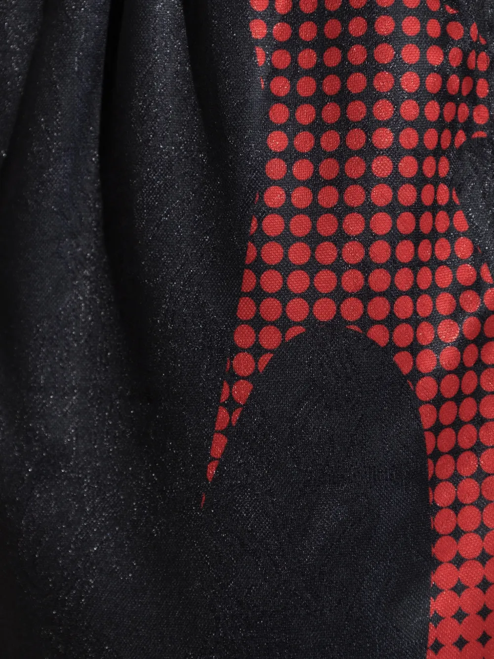 A BATHING APE Flame logo-print mesh shorts Zwart