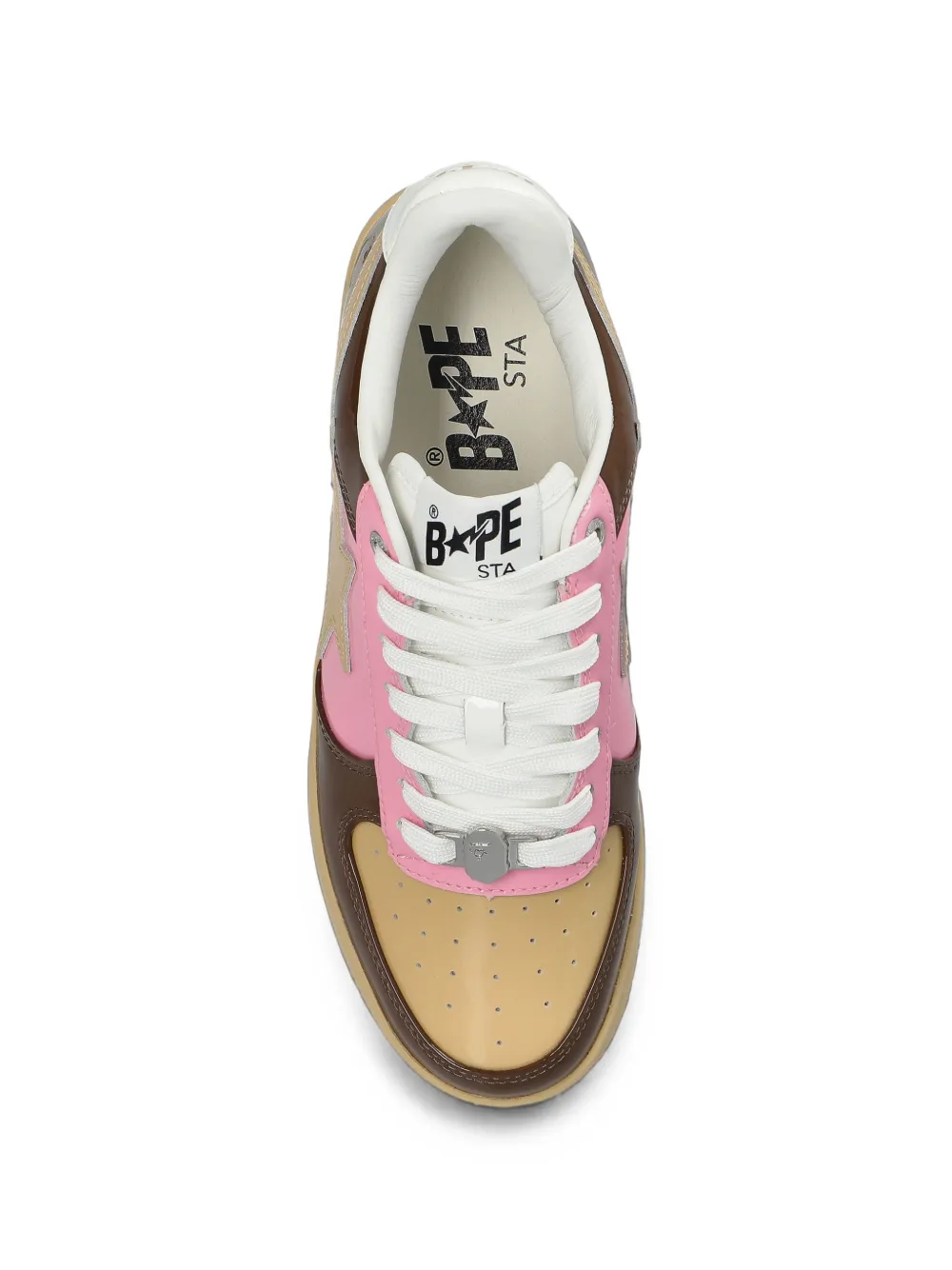 A BATHING APE Bape Sta low-top sneakers Bruin
