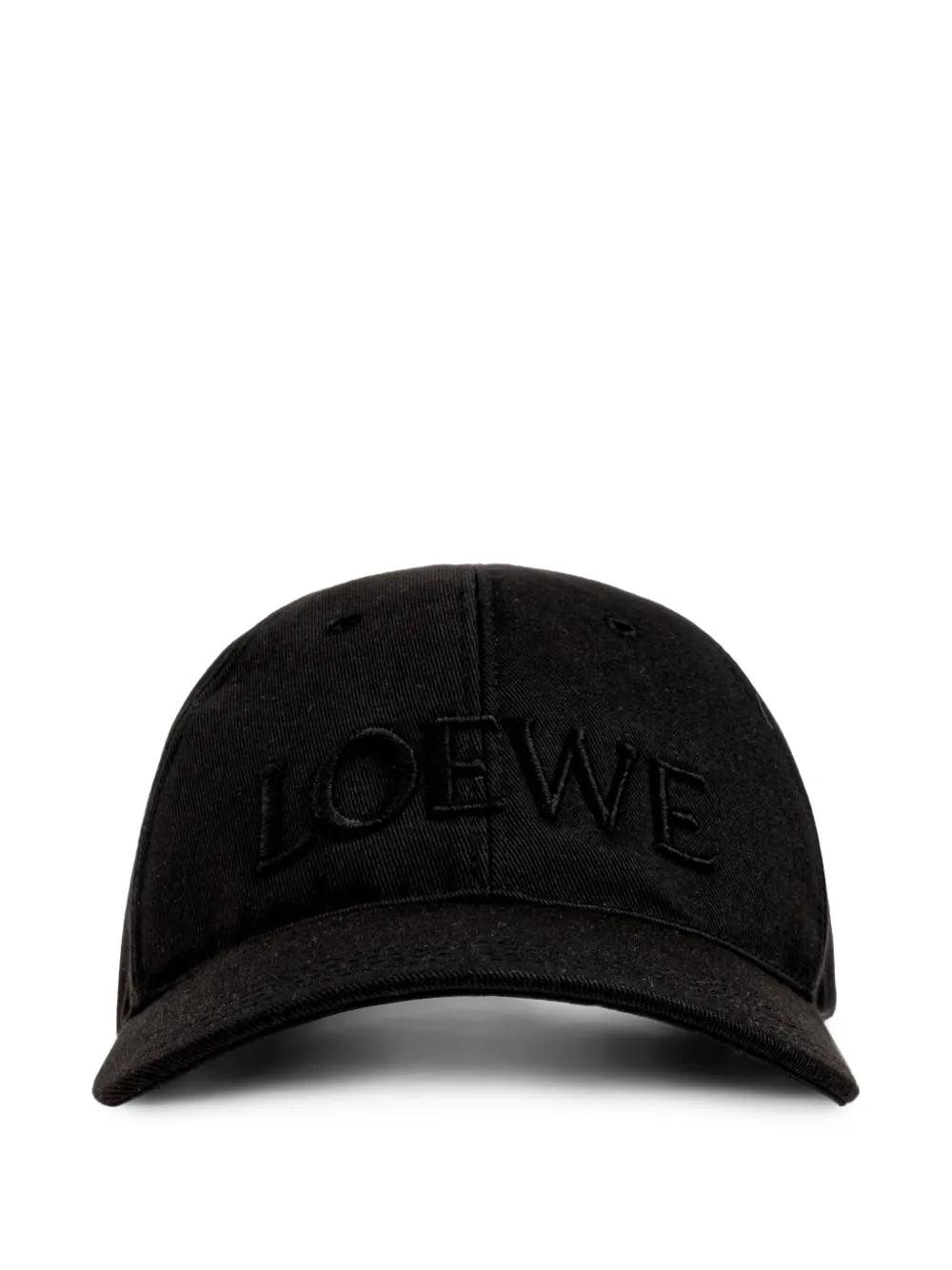 LOEWE embroidered-logo baseball cap - Nero