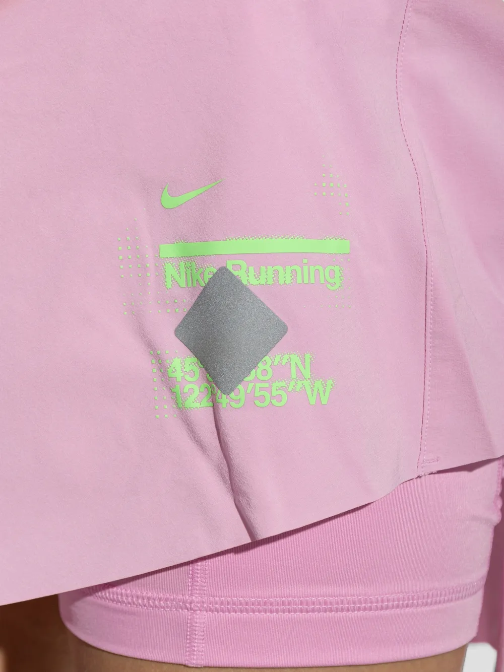 Nike Dri-Fit skort met logoprint Roze