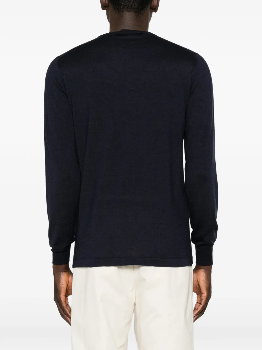 Filippo De Laurentiis T-shirt met ronde hals Blauw