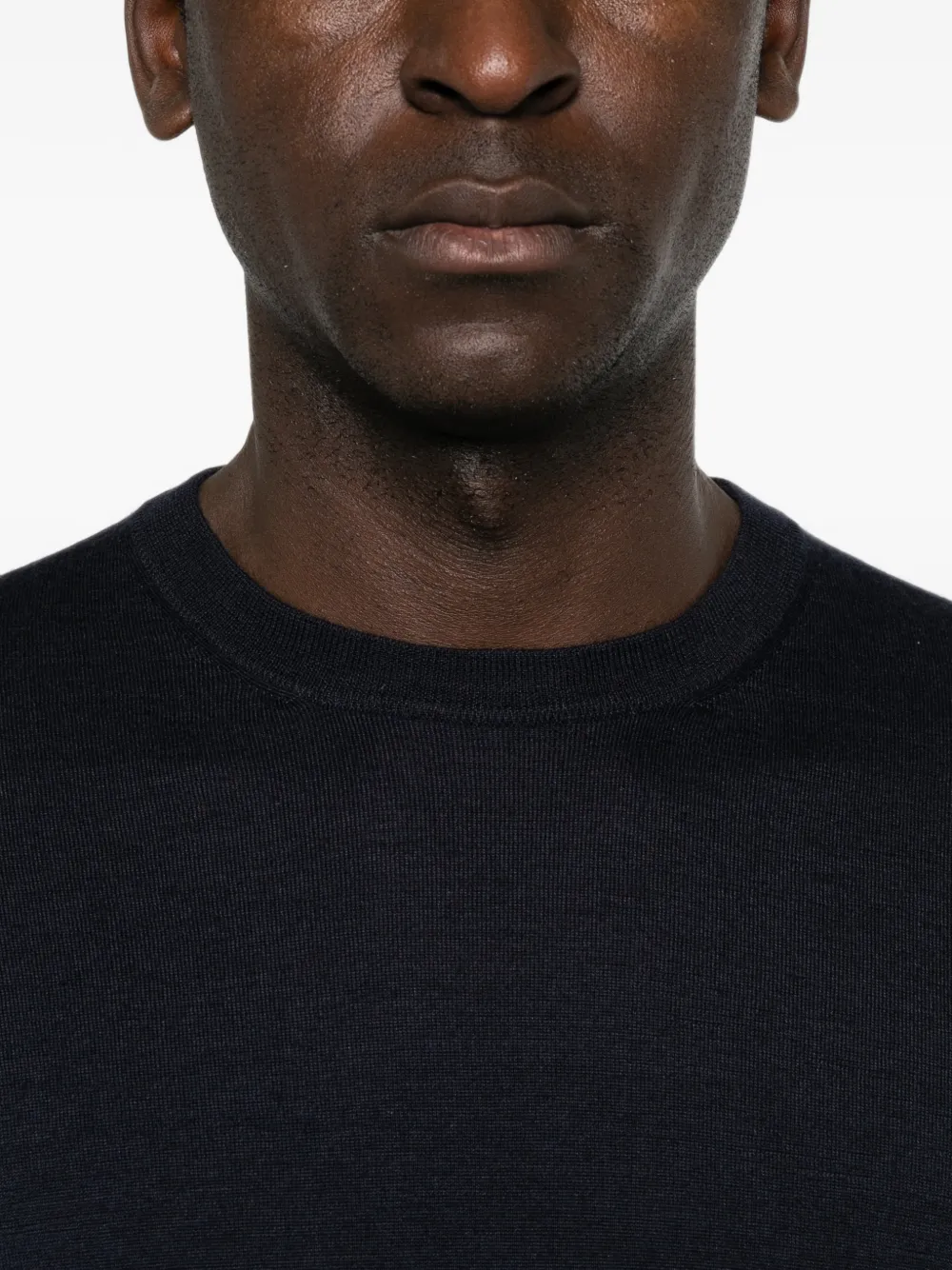 Filippo De Laurentiis T-shirt met ronde hals Blauw