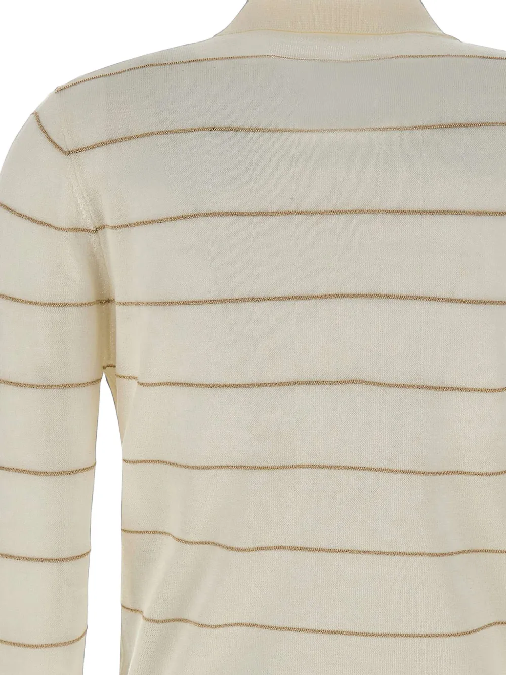 Eleventy Gestreept poloshirt Beige