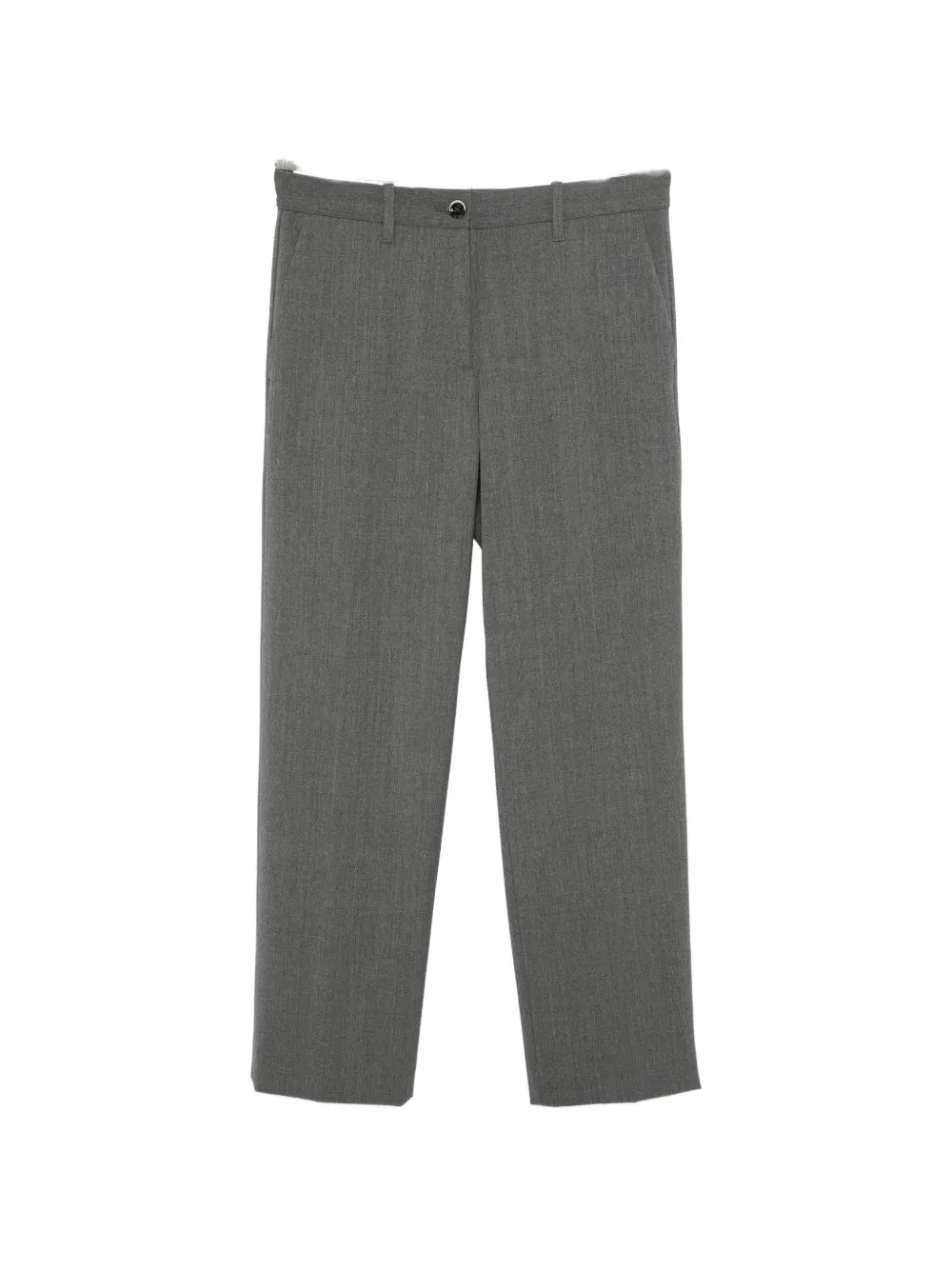 Nine In The Morning Seraphine straight-leg trousers - Grau