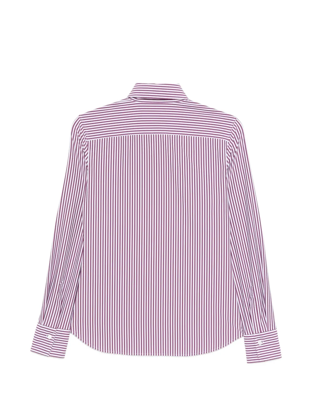 Xacus Sara Kt blouse met verticale streep Rood