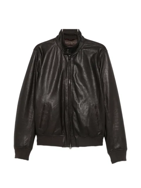 Stewart zip-up leather jacket