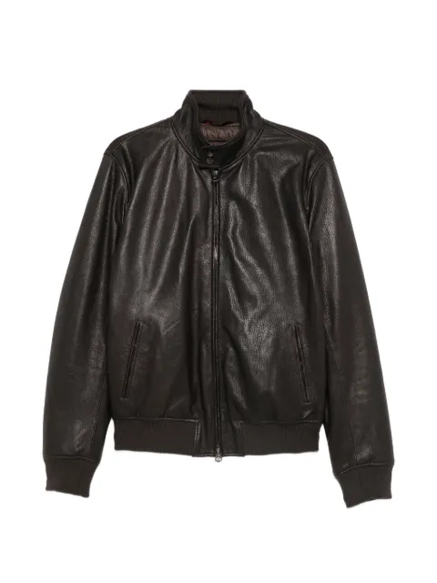 Stewart zip-up leather jacket