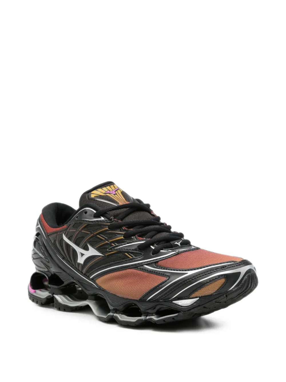Mizuno Wave Prophecy lace-up sneakers Zwart