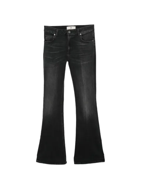 PT Torino faded-effect flared jeans