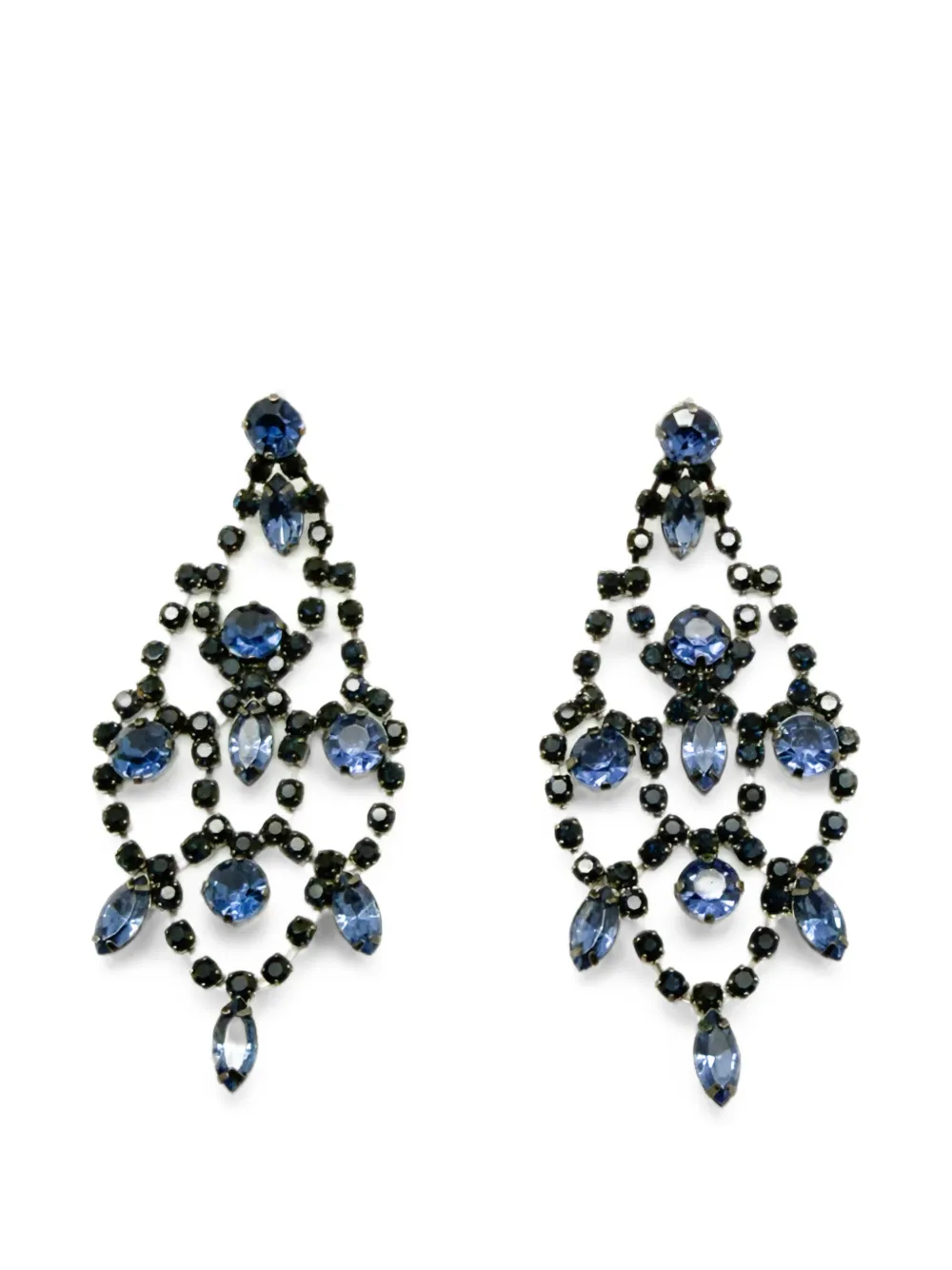 Jennifer Gibson Jewellery 2000s cascade earrings - Nero