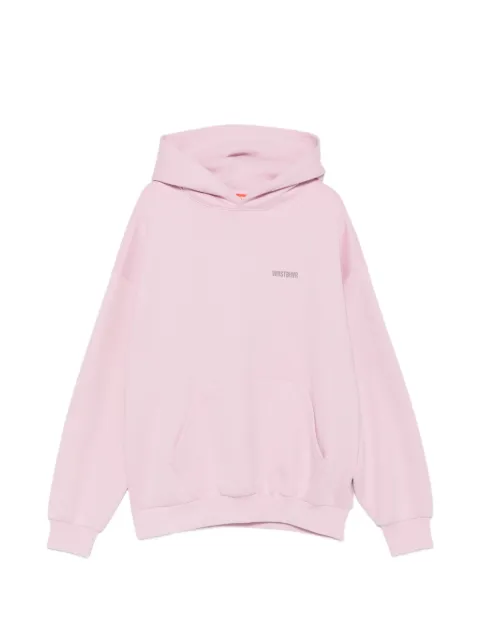 WRSTBHVR logo-print hoodie