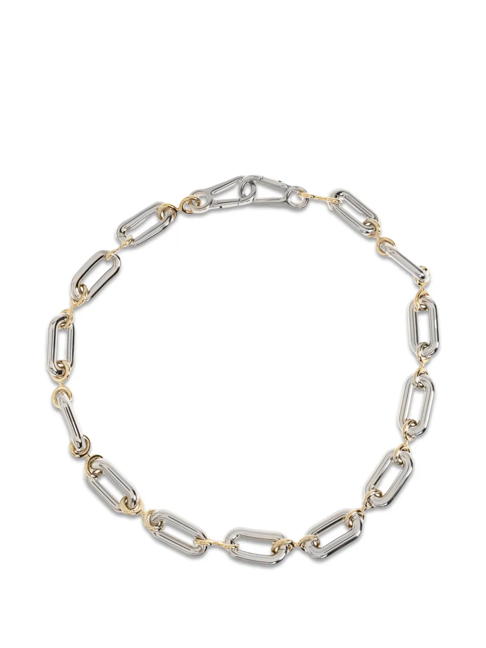 LOEWE Donut cable-link chain - Argento