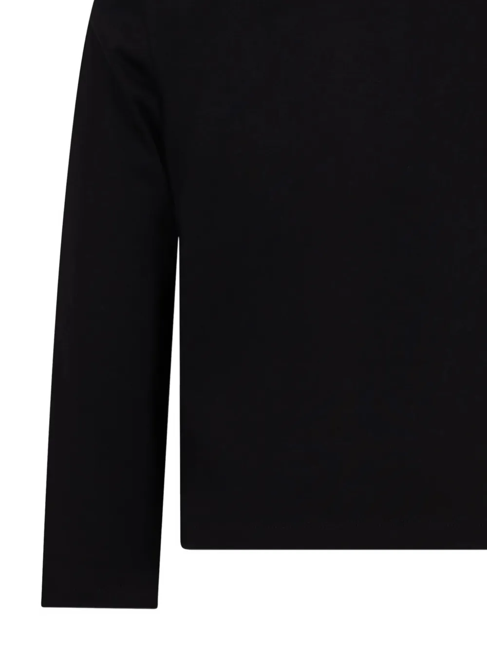 PUCCI Junior T-shirt met lange mouwen en logo-print Zwart