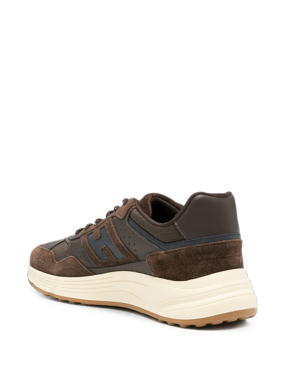 Hogan Hyperlight panelled sneakers Bruin