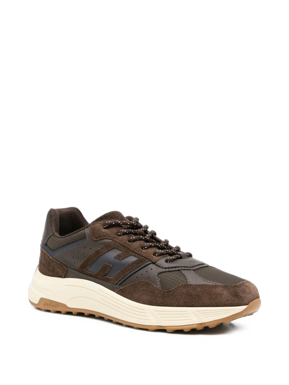 Hogan Hyperlight panelled sneakers Bruin