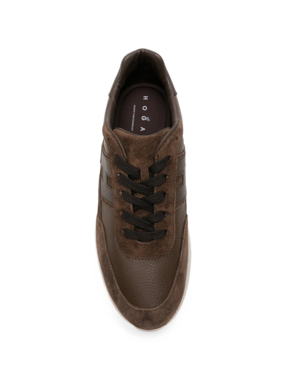 Hogan Interactive³ logo-patch panelled sneakers Bruin