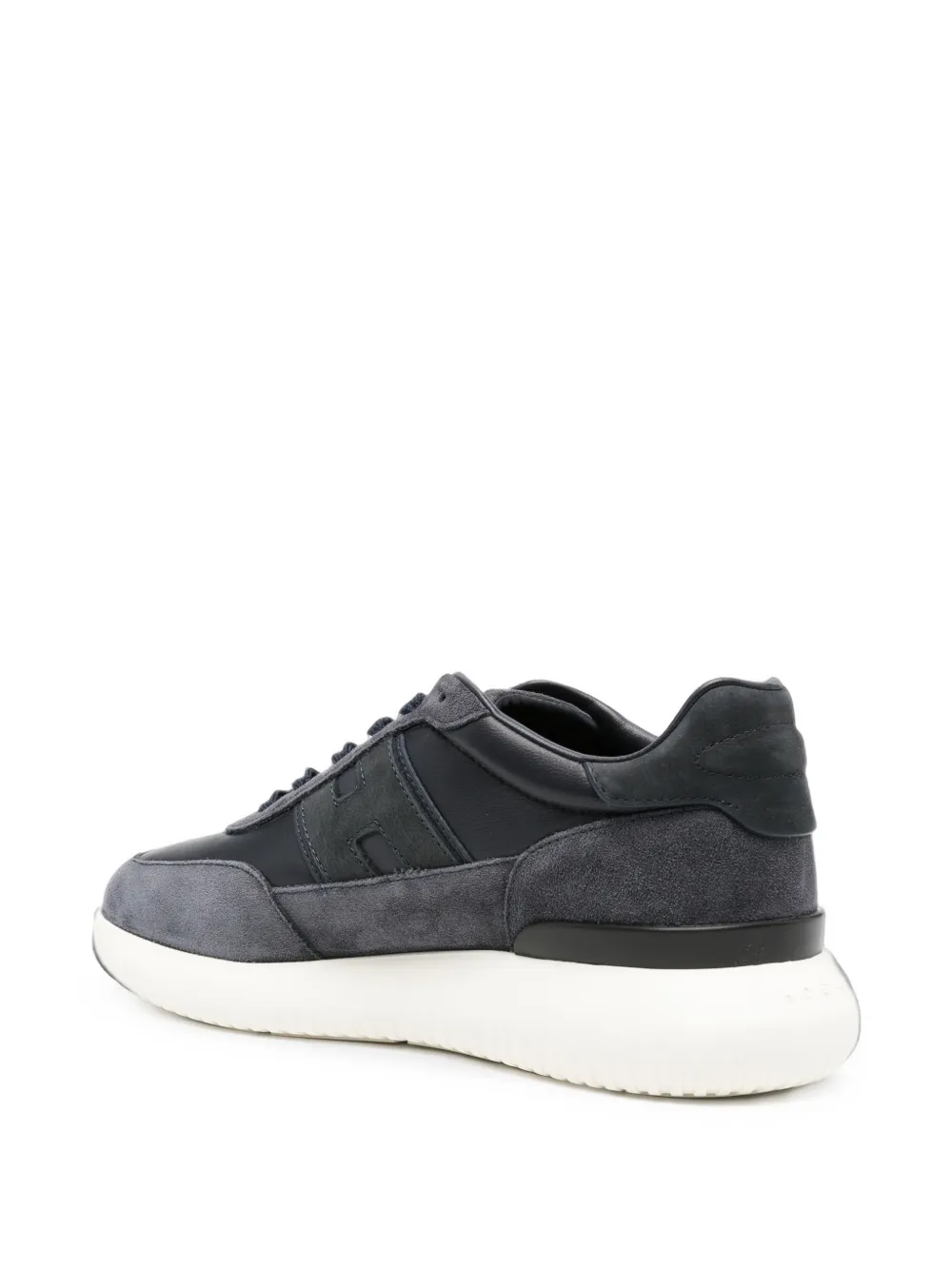 Hogan Interactive³ suede-panelled sneakers Blauw