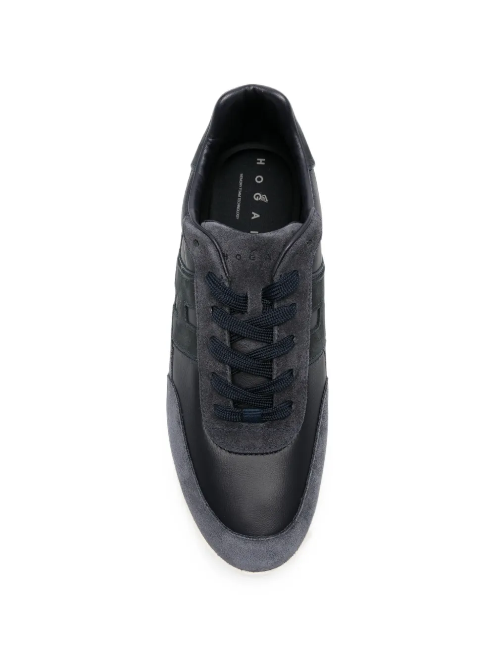 Hogan Interactive³ suede-panelled sneakers Blauw