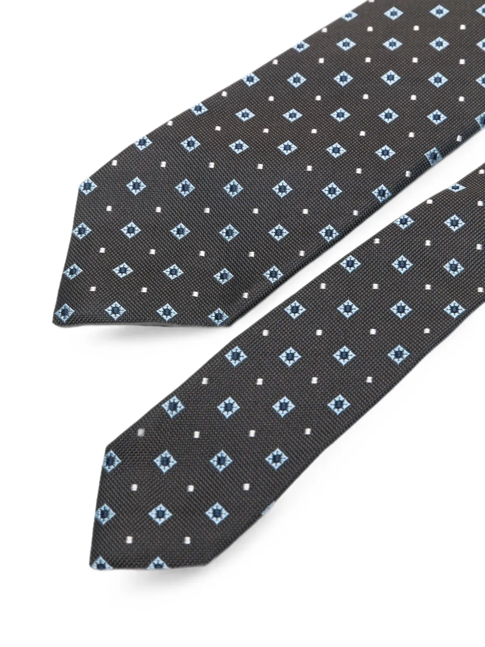 Barba Zijden stropdas Blauw