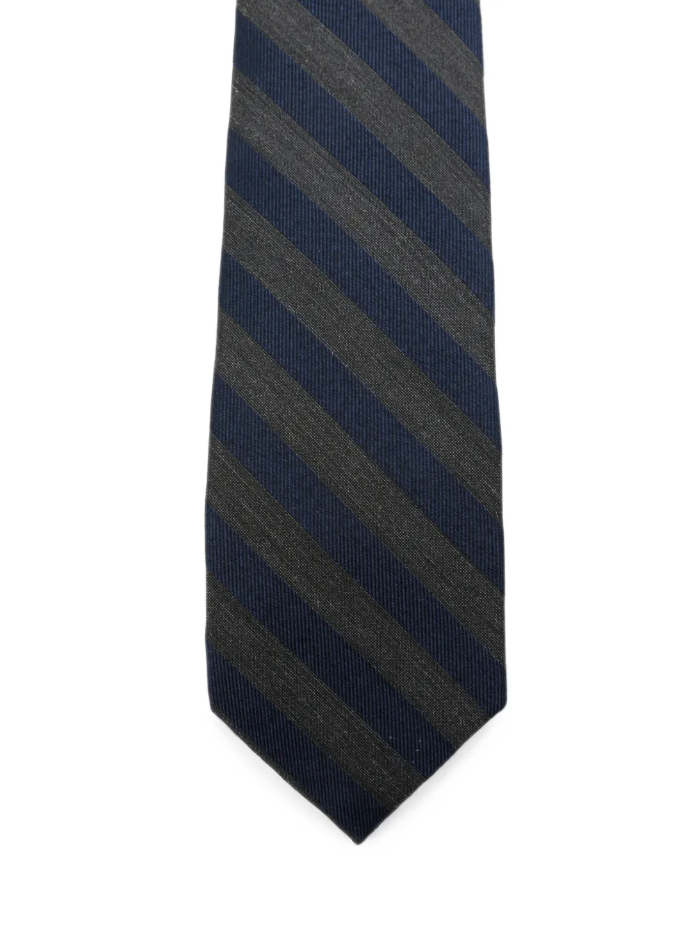 Barba Gestreepte stropdas Blauw