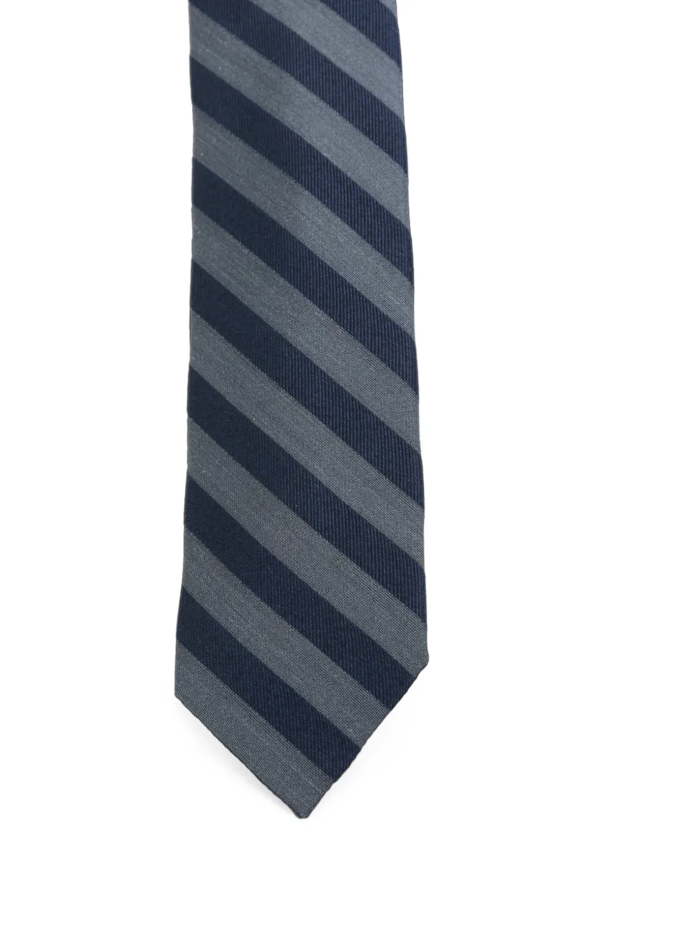 Barba Gestreepte stropdas Blauw