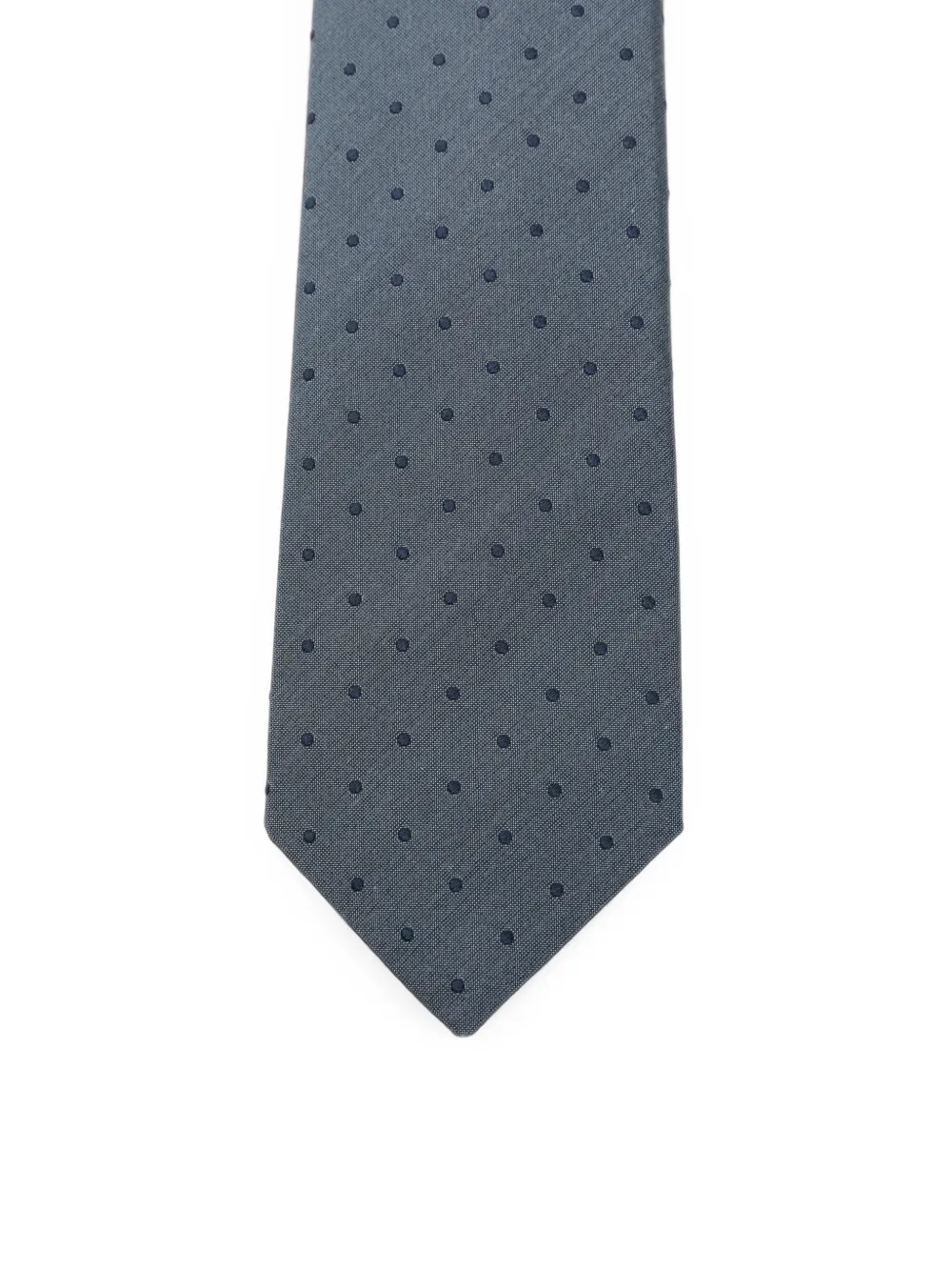 Barba Stropdas met stippen Blauw