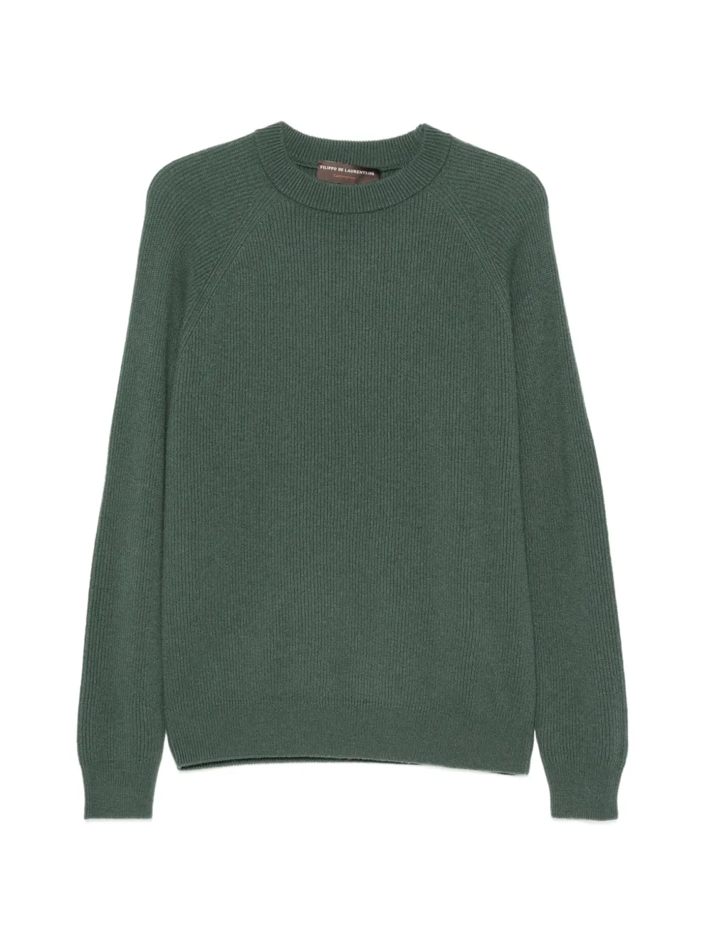 Filippo De Laurentiis ribbed-knit raglan-sleeve sweater