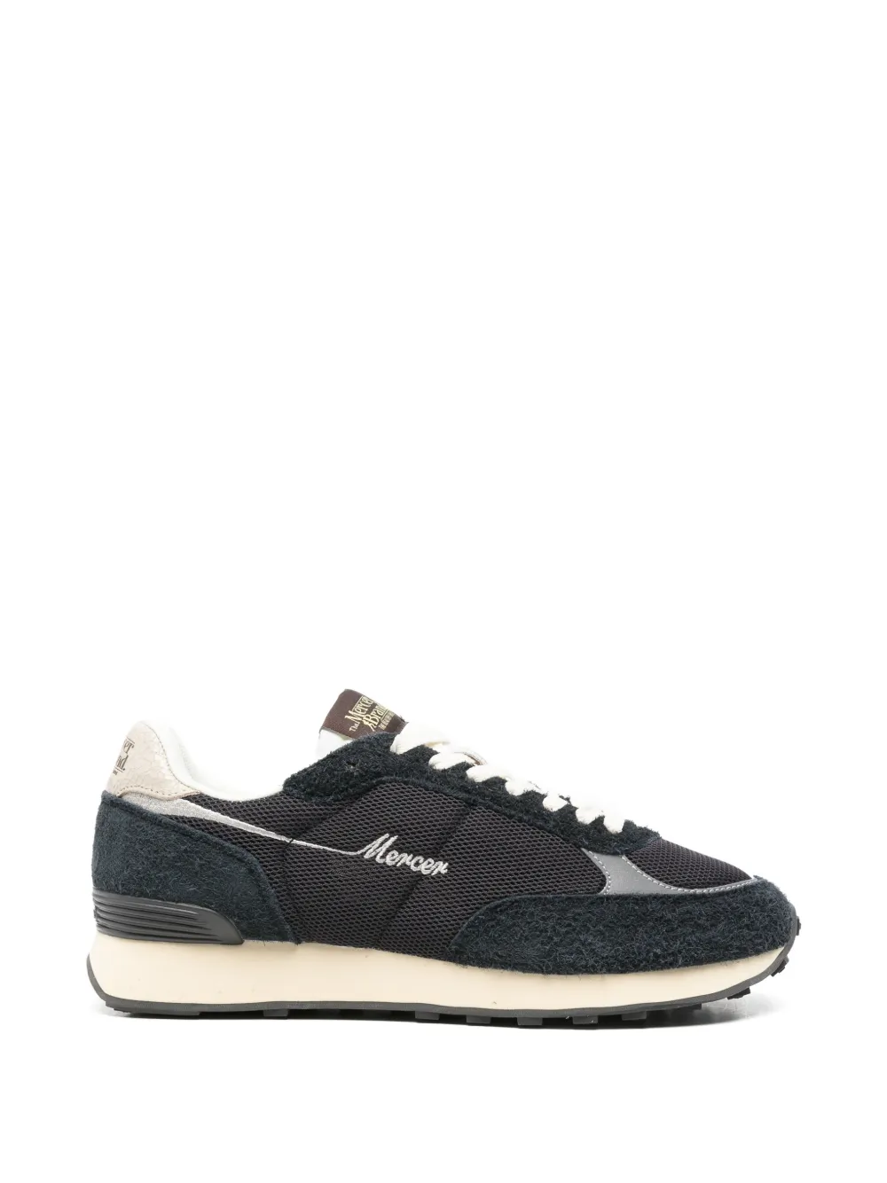 The Mercer Brand The Re-Racer logo-embroidered panelled sneakers