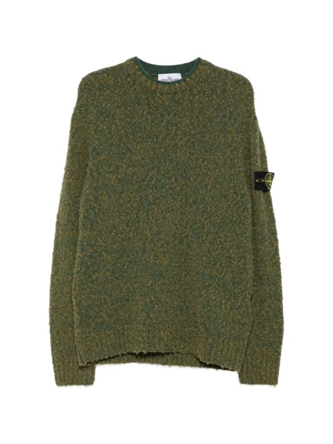 Stone Island pull Ă patch logo