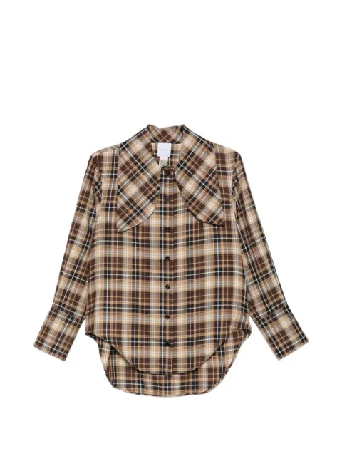 Patou bow-collar shirt