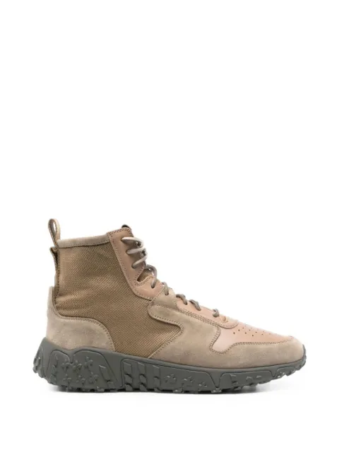 Buttero panelled ankle boots