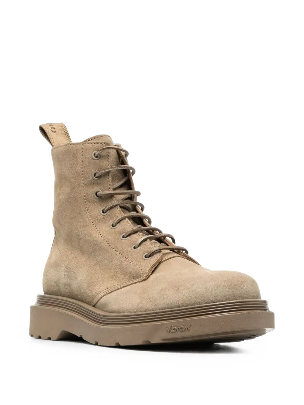Buttero Suède veterlaarzen Beige