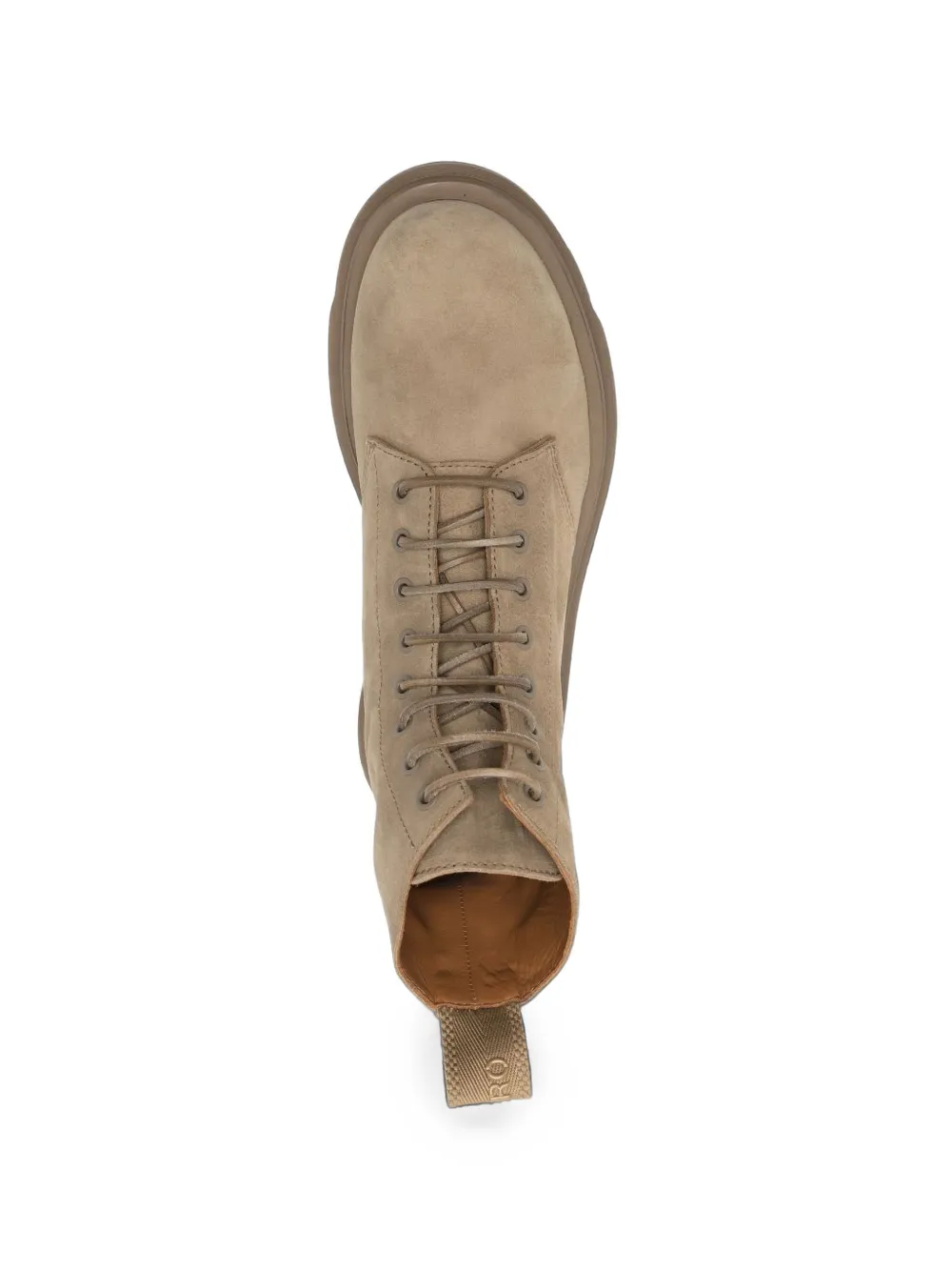 Buttero Suède veterlaarzen Beige